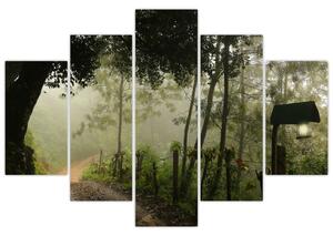 Tablou cu ceața de dimineața (150x105 cm)