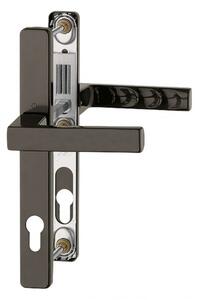 Maner usa termopan, Hoppe Toulon, exterior, 92 x 30 mm, aluminiu, culoare maro F8707