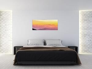 Tablou cerul colorat (120x50 cm)
