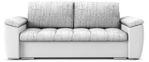 VEGAS canapea extensibilă, culoare - gri / alb