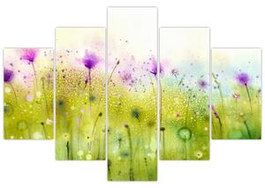 Tablou - Flori de luncă (150x105 cm)