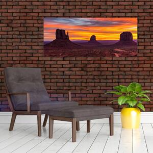 Tablou - Monumentul Valley în Arizona (120x50 cm)
