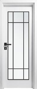 Usa interior Alba HDF cu toc reglabil din MDF PAL - Colectia STENOIR Alb 7.1