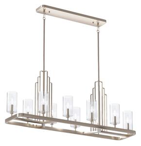 Quintiesse QN-KIMROSE10-PN - Lustră pe tijă KIMROSE 10xE14/40W/230V, crom lucios