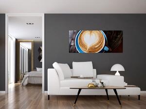 Tablou - Latte art (120x50 cm)