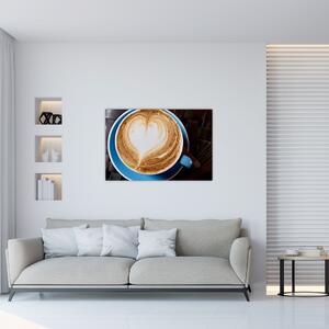 Tablou - Latte art (90x60 cm)