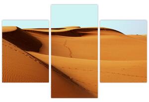 Tablou - Pași în deșert (90x60 cm)