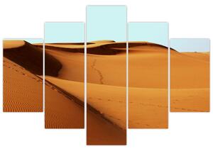 Tablou - Pași în deșert (150x105 cm)