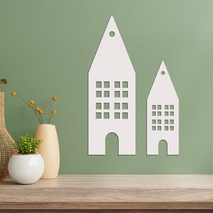 DUBLEZ | Decorațiune minimalistă de perete - Căsuțe