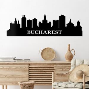 DUBLEZ | Tablou din lemn al orașului - Bucharest