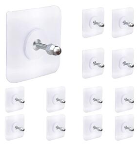 Set 10 carlige autoadezive, ultrarezistente