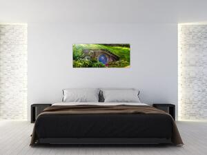 Tablou - Orasul Hobitin (120x50 cm)