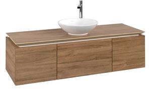 Villeroy & Boch Legato dulap 140x50x38 cm dulap atârnat sub chiuvetă stejar B58500RH