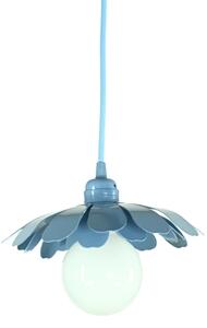 Bohemia-Design - Lustră suspendată pe cablu, 1xE27/60W/230V, albastră