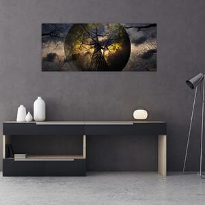 Tablou - Cerul enigmatic (120x50 cm)