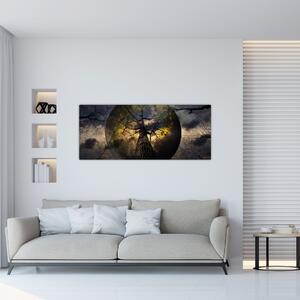 Tablou - Cerul enigmatic (120x50 cm)