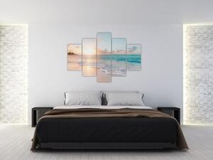 Tablou - Plaja de vis (150x105 cm)