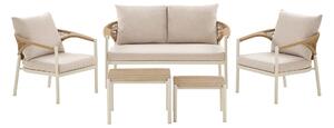 Set mobilier de grădină Abelia 4 (nisip + natural). 1147727