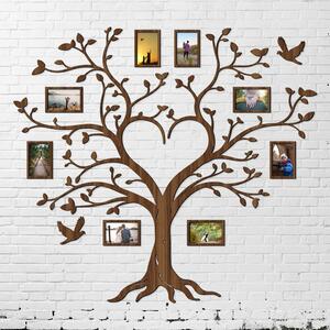 DUBLEZ | Ramă foto Arbore Genealogic din lemn