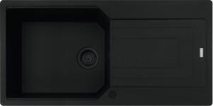 Franke Urban chiuvetă din granit 100x50 cm negru 114.0697.749