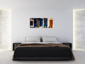 Tablou - ședere în Grecia (120x50 cm)
