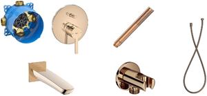 Set pipă baterie Roca Insignia Rose Gold A5A0703RG0, baterie cadă-duș Roca Naia Rose Gold A5A0B96RG0, A525869403, A5B5250RG0, A5B3750RG0, A5B3850RG0