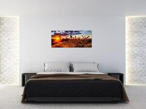 Tablou - Ora aurie a deșertului (120x50 cm)