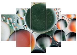 Tablou abstract - buline (150x105 cm)