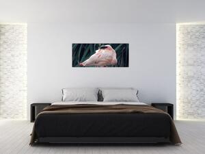Tablou - Pasărea Flamengo (120x50 cm)