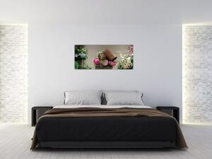 Tablou -Trandafir pentru tine (120x50 cm)