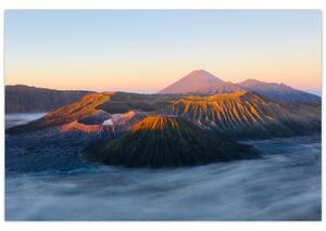 Tablou cu muntele Bromo în Indonesia (90x60 cm)