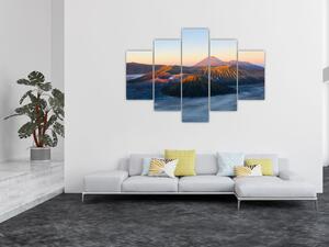 Tablou cu muntele Bromo în Indonesia (150x105 cm)