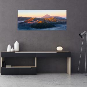Tablou cu muntele Bromo în Indonesia (120x50 cm)