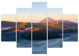 Tablou cu muntele Bromo în Indonesia (150x105 cm)