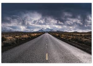 Tablou drumului în deșert (90x60 cm)