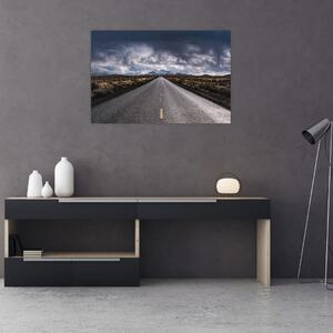 Tablou drumului în deșert (90x60 cm)
