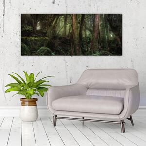 Tablou - Pădurea enigmatică (120x50 cm)