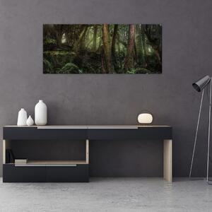 Tablou - Pădurea enigmatică (120x50 cm)