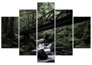 Tablou din pădurea neagră (150x105 cm)
