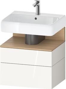 Duravit Qatego dulap 59x47x59 cm dulap atârnat sub chiuvetă alb-stejar QA4393030220010