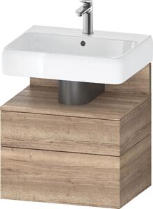 Duravit Qatego dulap 59x47x59 cm dulap atârnat sub chiuvetă negru-stejar QA4393055550010