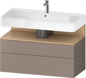 Duravit Qatego dulap 99x47x59 cm dulap atârnat sub chiuvetă stejar QA4395030430010