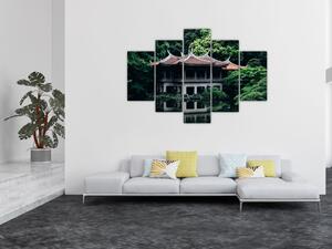 Tablou cu grădina japoneză națională (150x105 cm)