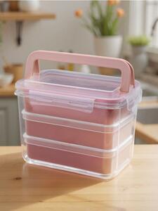 Sinsay - Set de 4 recipiente - roz-pastel