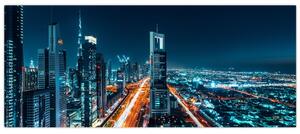 Tablou - Noaptea la Dubai (120x50 cm)