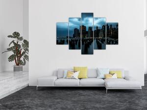 Tablou - Privire spre Zgârâie nori din New York (150x105 cm)