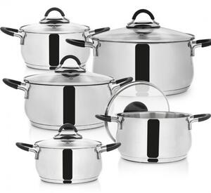 Set 10 vase inox Orion DALIE