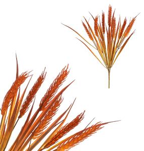 Buchet artificial Spice de grâu portocaliu, 40 cm
