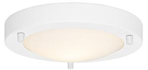 Plafoniera moderna alba 18 cm IP44 - Yuma