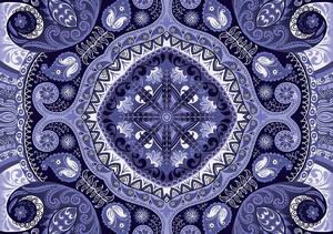 Fototapet - Mozaic violet (254x184 cm)